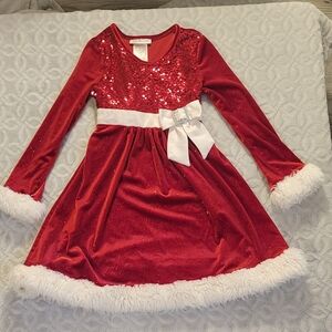 Bonnie Jean Red Sequin Dress